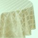 thumbnail image 1 of Mantel redondo Lenox 178 cm Marfil con diseño de hoja de laurel, 1 of 2