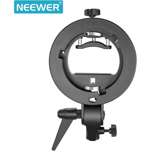 Soporte de montaje tipo S Neewer para flash Speedlite