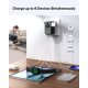 thumbnail image 5 of Adaptador de viaje universal MOMAX GaN de 100 W con 2 AC y 4 USB, 5 of 7