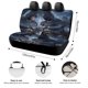 thumbnail image 2 of Batman Hombre Murciélago-theme Car Rear Seat Covers Back Elastic Flexible Car Seat Covers Decorative Fits Most Cars 120x59x76cm, 2 of 6