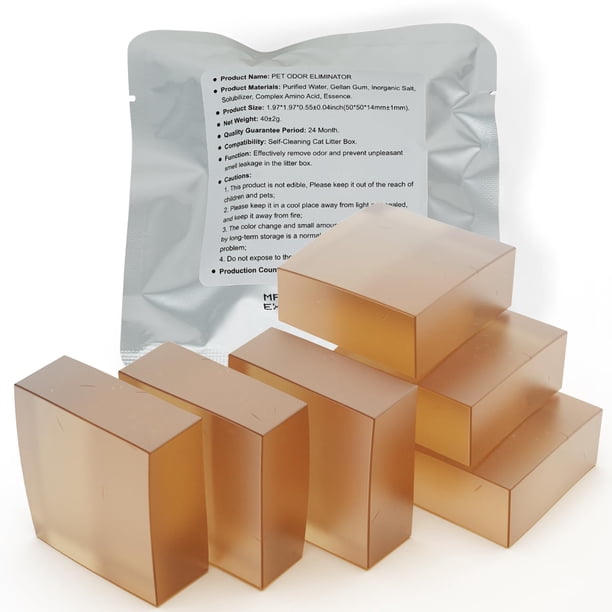 Eliminador de olores waatoos N50 para caja de arena para gatos Pura Max (paquete de 6)