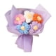thumbnail image 1 of Ramo De Flores De Ganchillo Regalos Del Día De La Madre Ramo De Flores De Punto Para Escritorio Violeta, 1 of 3