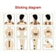 thumbnail image 5 of Almohadillas desintoxicantes de drenaje linfático orgánico, antihinchazón de los ganglios linfáticos mamarios, 6 unidades por caja, 5 of 8