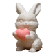 thumbnail image 1 of Escultura de conejo de pascua con corazón, 1 of 2