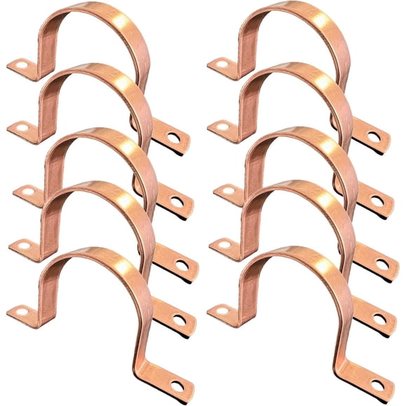 Abrazadera para Tubo de Cobre EZ-FLUID 1-1/4" 10 piezas