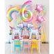 thumbnail image 5 of Set de globos de fiesta DANIUBE unicornio arcoíris número 6, 5 of 6