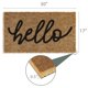thumbnail image 5 of Felpudo Barnyard Designs Hello para exterior 76 x 43 cm, 5 of 9