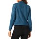 thumbnail image 3 of INSPIRE CHIC Chaqueta de imitación de ante con cuello vuelto, bolsillos con solapa y botones a presión para mujer, regreso a clases, talla S, azul pavo real, 3 of 6
