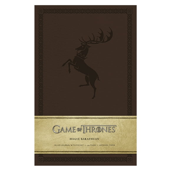 Game Of Thrones: House Baratheo Hardcover Ruled Journal