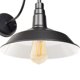 thumbnail image 3 of Lampara De Pared Industrial Negro, 3 of 3