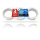 thumbnail image 4 of Cinta adhesiva transparente DowDew, resistente, 48 mm x 50 m (3 rollos), 4 of 9