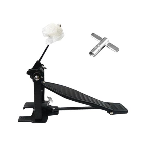 Magideal - Pedal De Bombo Único, Transmisión Por Cadena, Pedal De Batería, Pedal De Práctica De Instrumentos De Percusión Para Bateristas Profesionales, Kits De Negro
