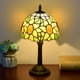 thumbnail image 1 of 1pc 8 Inch Stained Glass Table Lamp, Handmade Living Room, Dining Room, Bedroom, Warm Bedside Lamp, Bar, Retro European, Rustic Style, Mediterranean Simple European A Variety Of Choices Creative Gifts, 1 of 3