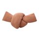 thumbnail image 4 of Almohada Con Nudo Torcido, Almohada Anudada Con Tiro Flexible Para Sofá Cama De Coche, Viaje, Marrón Claro, 4 of 5