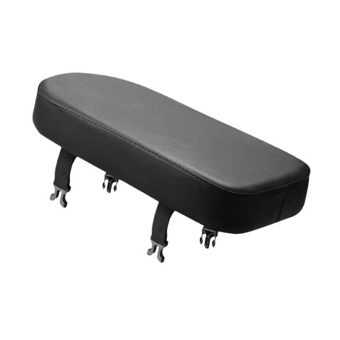 Magideal - Cojín De Esponja Para Asiento De Portaequipaje Trasero, Accesorio Para Bicicleta, Suave Y Cómodo, Fácil De Instalar, Cojín De Cuero Pu Para Bicicletas Grande