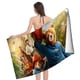 thumbnail image 4 of Paddington en Perú Toalla de playa de secado rápido con diseño temático, regalo para mujeres y niñas, ideal para cumpleaños, fans, amantes de la música, uso en la playa o al aire libre, 78 × 180 cm, 4 of 6