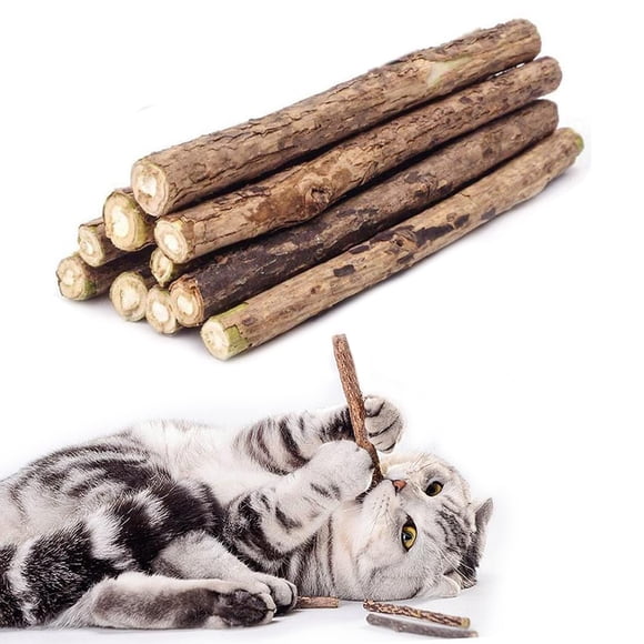 Cat Toy WolOver Cat Catnip Sticks Natural Matatabi Silvervine