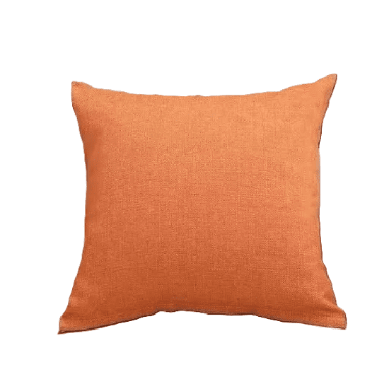 Genérico - Fundas De Cojín Con Diseños Y Colores 43x43 Cm - Naranja