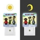 thumbnail image 3 of Ed, Edd y Eddy Luz nocturna LED con sensor de anochecer a amanecer para dormitorio, baño, pasillo, escaleras - Lámpara LED nocturna de enchufe, 0.5W - 1 pieza, 3 of 6