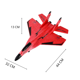 thumbnail image 2 of Avión Planeador Acrobático Teledirigido Control Remoto Rojo, 2 of 5