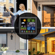 thumbnail image 5 of Reloj despertador con estación meteorológica para dormitorios, termómetro inalámbrico para interiores y exteriores, monitor de temperatura y humedad., 5 of 5