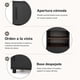thumbnail image 3 of Mueble Cocina Negro Nogal con 2 Puertas y 2 Nichos 36x39x87 cm, 3 of 6