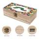 thumbnail image 3 of La Oruga Muy Hambrienta Caja Organizadora de Madera Rústica - Caja Decorativa Multifuncional para Escritorio, Hogar, Oficina, Joyas y Manualidades, 3 of 6