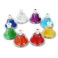 Magideal - Campanas De Mano De Metal Diatónicas De 8 Notas, Campanas De Escritorio, Juguetes Musicales, Regalo Del Día De San Valentín Para Regalos, Instrumento 20 Centavos