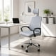 thumbnail image 1 of Silla Ejecutiva Escritorio Ergonomic Con Apoyacabeza Basic Gris, 1 of 4