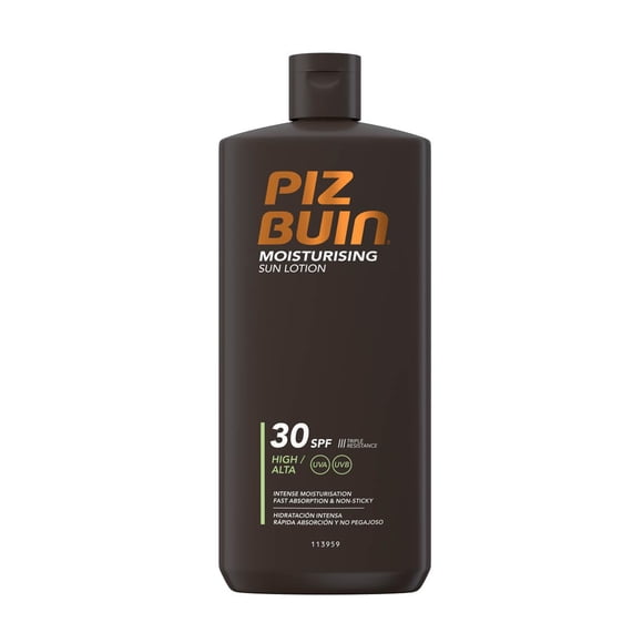 Loción Solar Hidratante Piz Buin SPF 30 UVA/UVB 400 ml