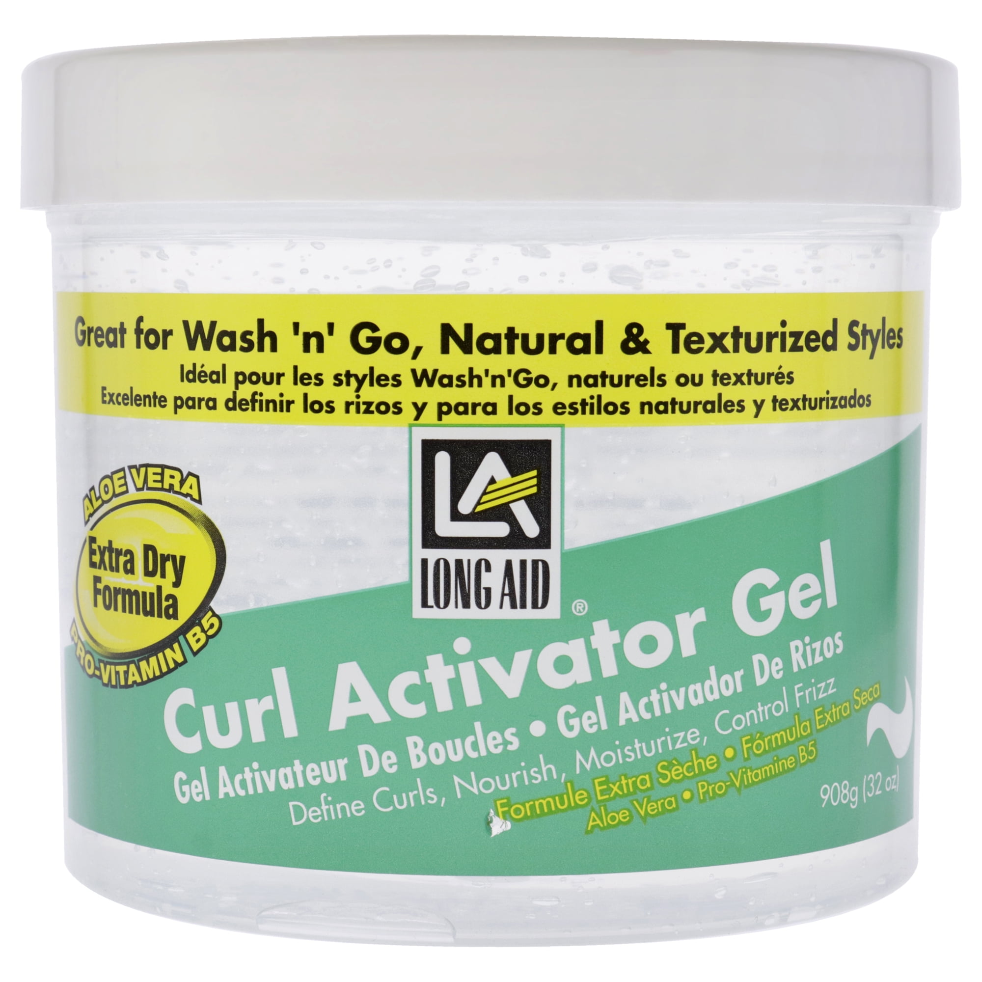 Gel Activador De Rizos De Ayuda Larga - Extra Seco De Ampro Para Es - Gel