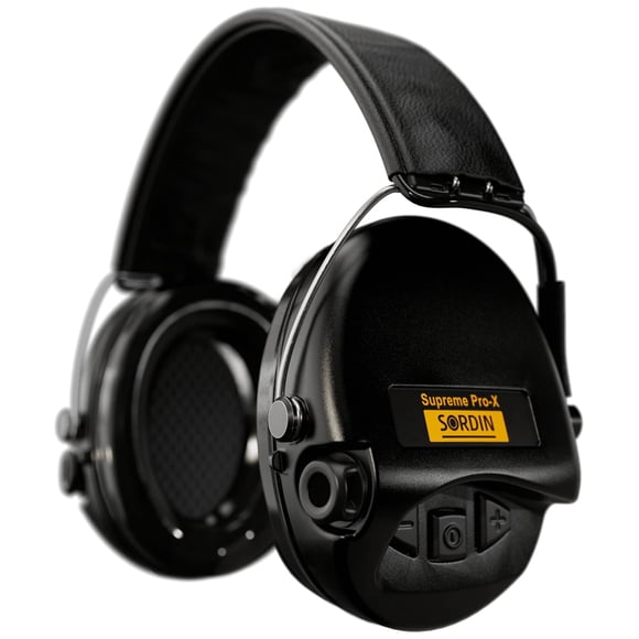 Orejeras Sordin Supreme Pro-X Activas Electrónicas Negro
