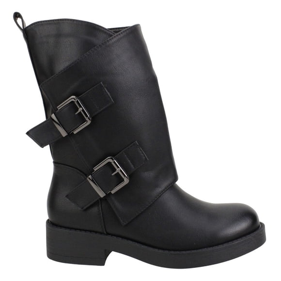 Bota New Walk Biker Corta Negra