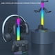 thumbnail image 2 of Soporte para controladores de juegos 3 en 1 con soporte para auriculares RGB, puertos USB duales y USB-C para controladores de PS4 y auriculares para juegos, 2 of 10