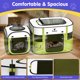 thumbnail image 3 of Corral para mascotas Pawaboo 2 en 1 plegable y portátil, 3 of 8