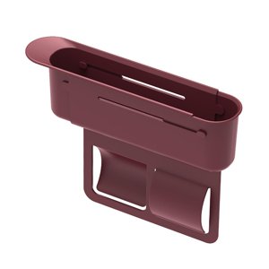 Ioensy - Organizador Retráctil Genérico Para Rellenar Huecos De Asiento De Coche, Para Bebidas, Llaves, Tarjetas, Color Rojo