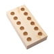 thumbnail image 1 of Organizador De Alicates De Madera Para Guardar, Estuche De Almacenamiento, Mesa, Soporte Para Alicates De Madera Dura, 12 Agujeros, 1 of 5