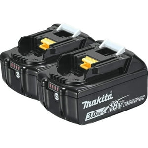 Batería Makita Bl1830B-2 Lxt De 18 V, Iones De Litio, 3 Ah