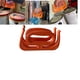 thumbnail image 2 of (2-Pack) Manija/soporte/portador multipropósito pesado - bolsas de comestibles bolsas de compras tanques de propano latas de pintura de limpieza en seco (naranja), 2 of 3