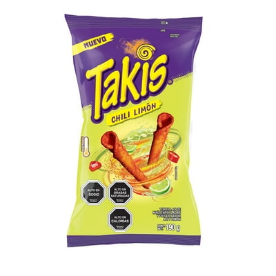 Takis Chili Limón 1P 190G 190 G Barcel