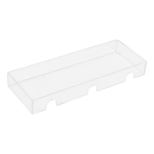 Cubierta antipolvo de acrílico para teclado, cubierta protectora de teclado, funda protectora, cubierta de teclados de acrílico transparente portátil,