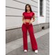 thumbnail image 3 of Conjunto Deportivo Para Mujer Crop Top Espalda Abierta Y Palazzo, 3 of 3