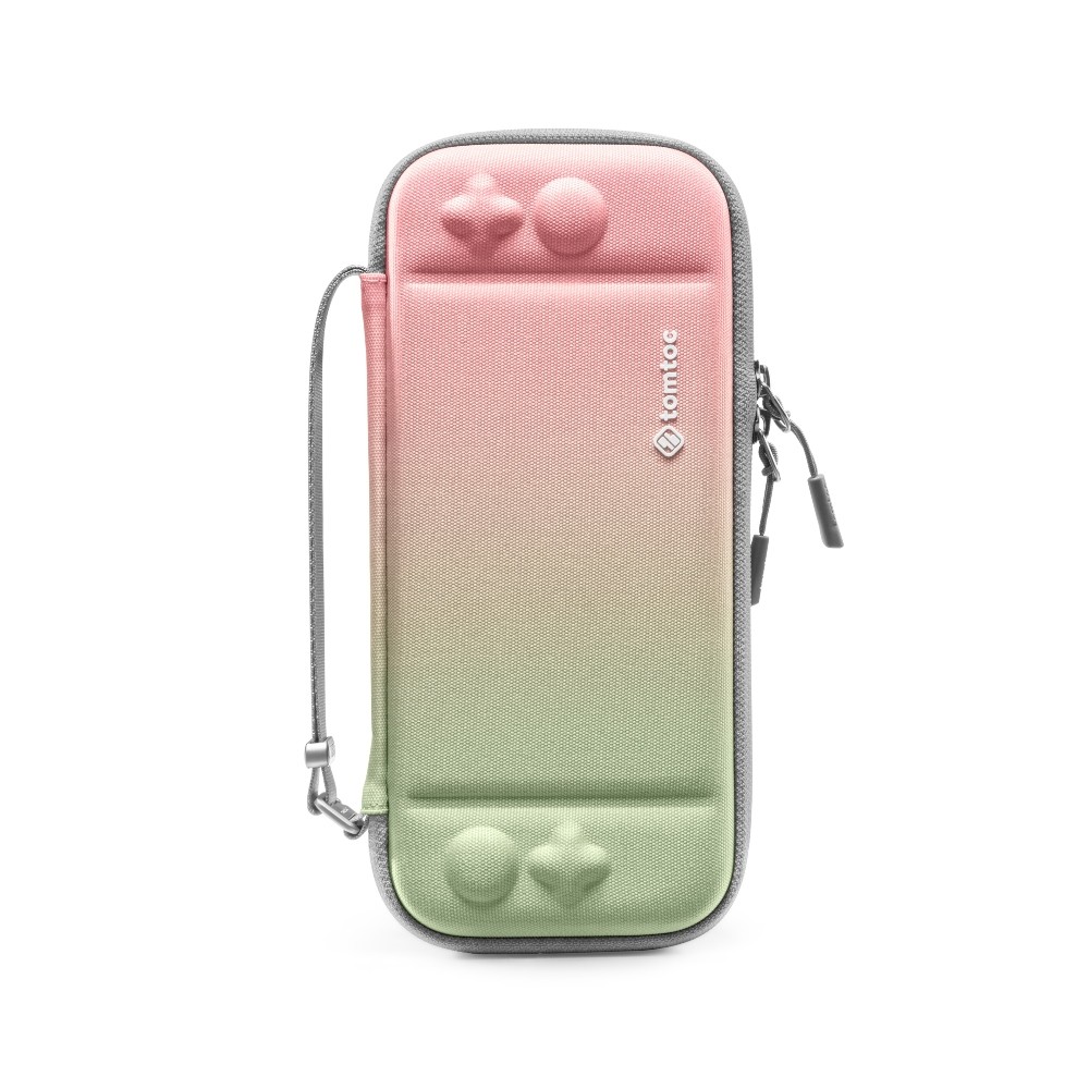 Tomtoc - Estuche Ligero Para Nintendo Switch Oled - Rosa Gradiente