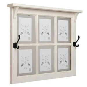 Vgo - Adorno Madera Ventana Con Ganchos