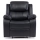 thumbnail image 1 of BERGERE RECLINABLE VICTORIA BLACK PU, 1 of 3