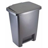 Bote De Basura Rubbermaid Step-On, 31.16 L, Gris, Fácil De Limpiar