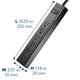 thumbnail image 3 of Supresores de picos y cargadores de pared USB-C Insignia – Regletas de 4, 6 y 12 contactos, cargador, 3 of 9
