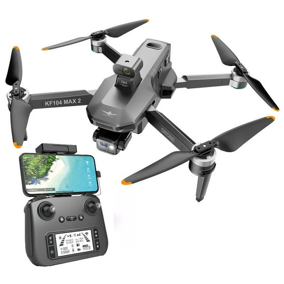 Dron KF104 MAX2 evasión de obstaculos gimbal GPS Wifi 5G 4k 6KM 3900mAh