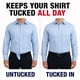 thumbnail image 2 of Sujetadores para Camisa Shirt Stay Plus Policía Estilo Y Negro, 2 of 7