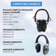 thumbnail image 3 of Almohadillas de gel Earrock para protectores auditivos Honeywell Impact Sport, 3 of 9